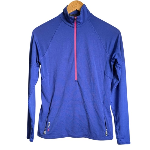 RLX Ralph Lauren Women’s Performance 1/4 Zip Golf Long Sleeve Pullover Small - Picture 1 of 10